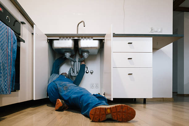 Professional Emergency Plumber technician working in Royersford, PA